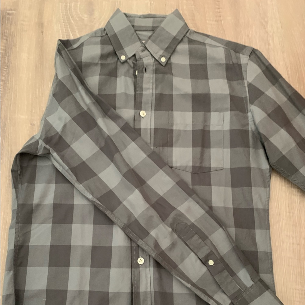 Gray button down - Picture 2 of 3